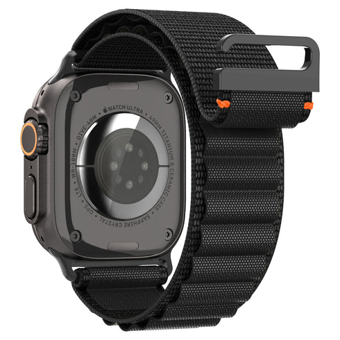 Spigen רצועת שעון WBF1 ל-Apple Watch – תואמת Ultra 3/2/1 (49mm), Series 11/10 (46mm), 9/8/7 (45mm), 6/5/4 (44mm)